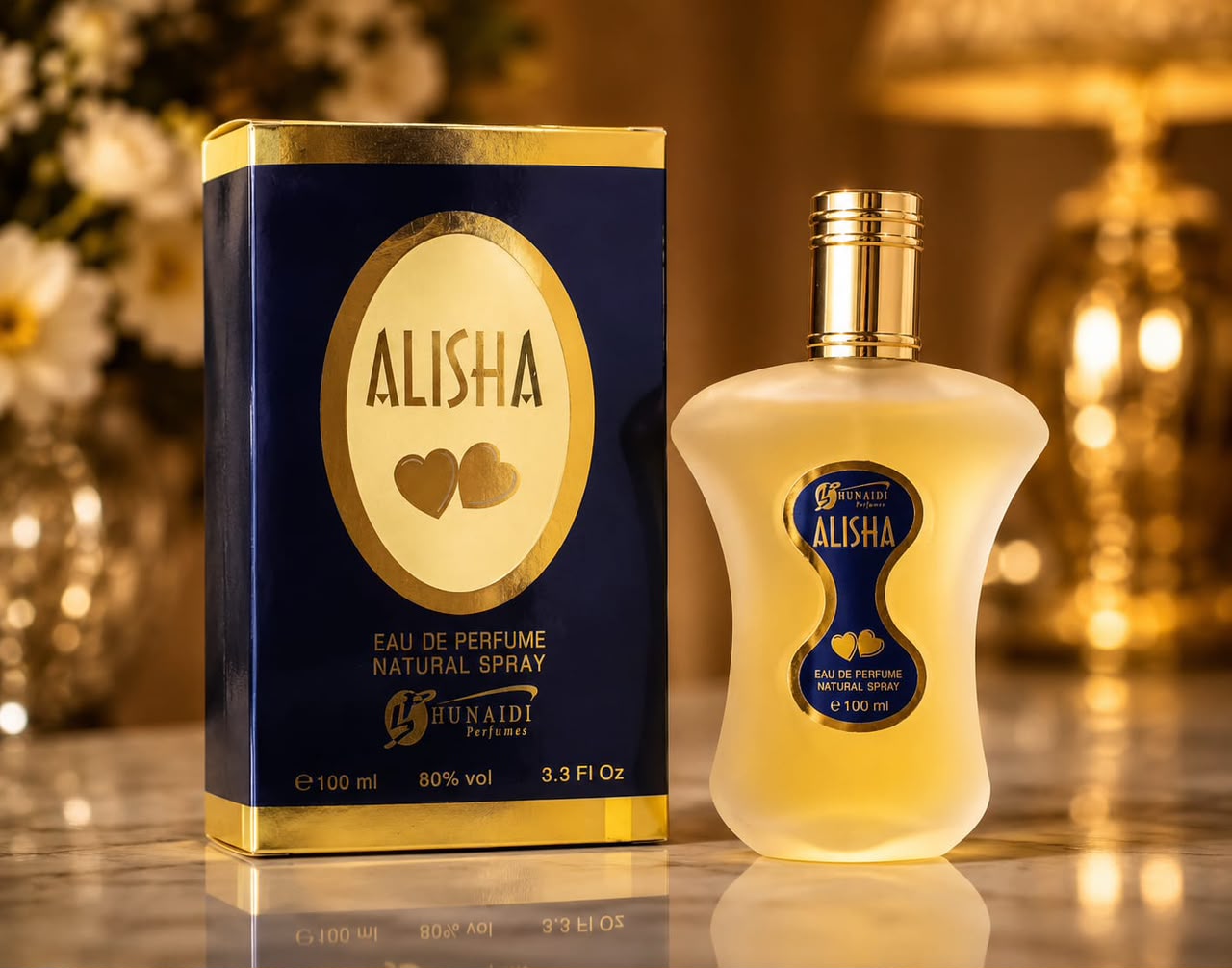 Alisha Blue Perfume 100ml Is A Classic Fragrance Designed To Inspire Elegance And Confidence