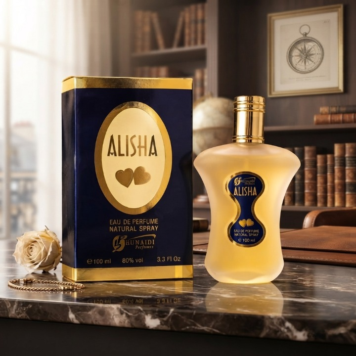 Alisha Blue Perfume 100ml Is A Classic Fragrance Designed To Inspire Elegance And Confidence