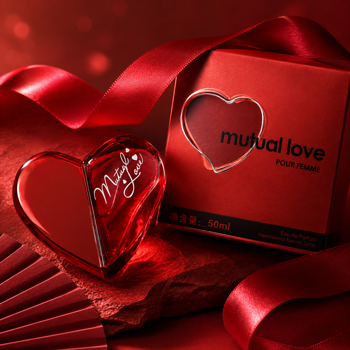Mutual Love Essence Series Perfume EDP – 50ml Long-Lasting Fragrance for Women | 8+ Hours Fresh & Alluring Scent | Premium High Concentration